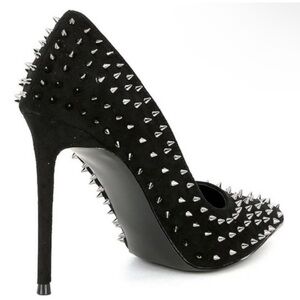 Black Studded Steve Madden Heels